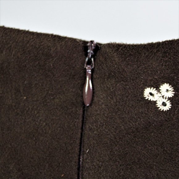 Holystbeesa | Brown Boho Peasant Skirt - Picture 4 of 5